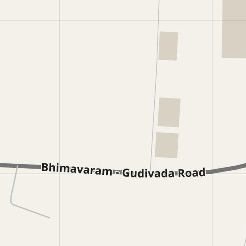 Akivīdu street map with house numbers — printable address map PDF, India