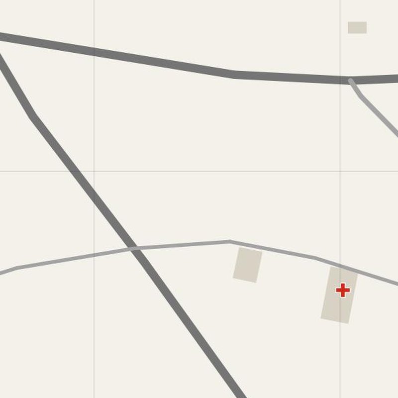 Aklera map with house numbers, hospitals, police and fire stations — printable PDF, India