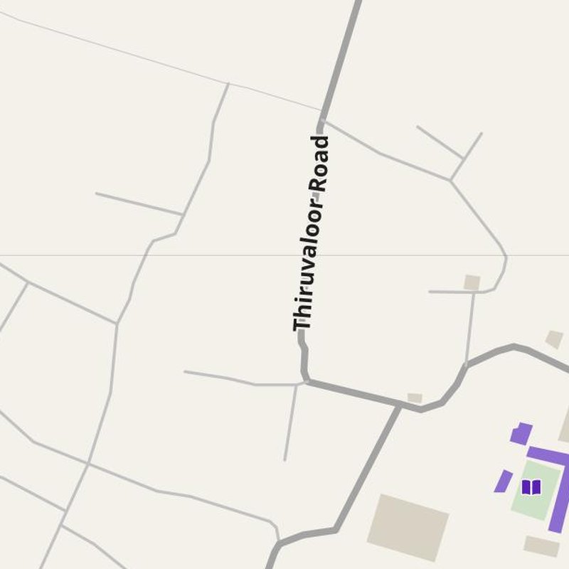 Alengād map with house numbers, hospitals, police and fire stations — printable PDF, India