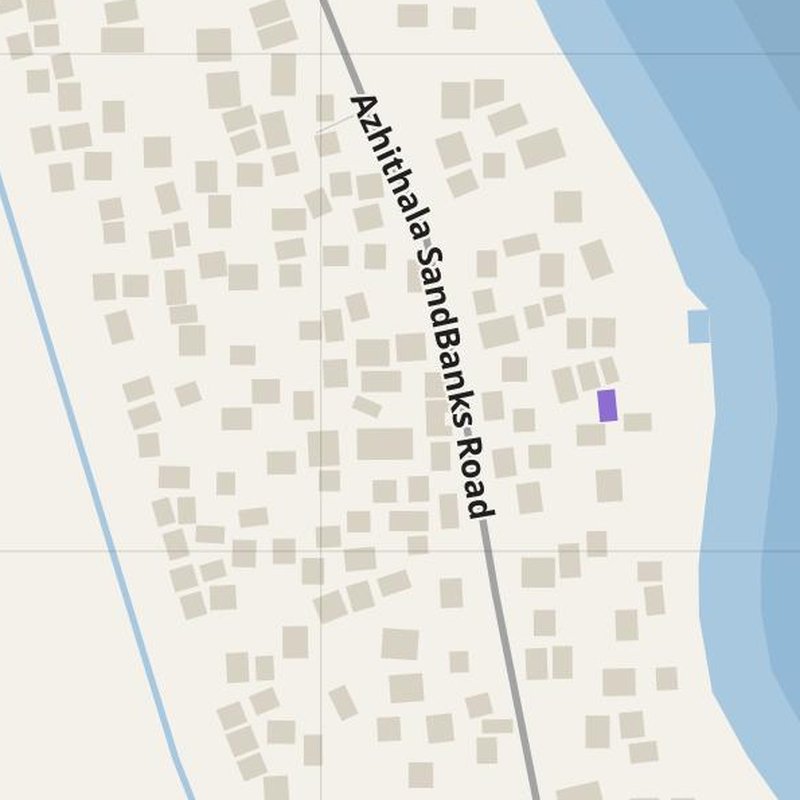 Badagara map with house numbers, hospitals, police and fire stations — printable PDF, India