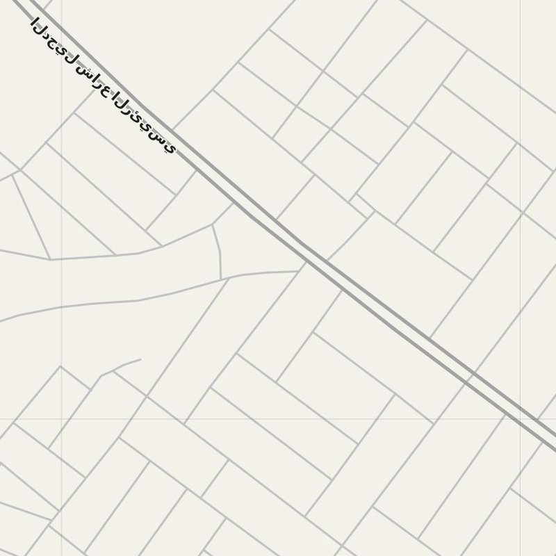 Ad Dujayl street map with house numbers — printable address map PDF, Iraq