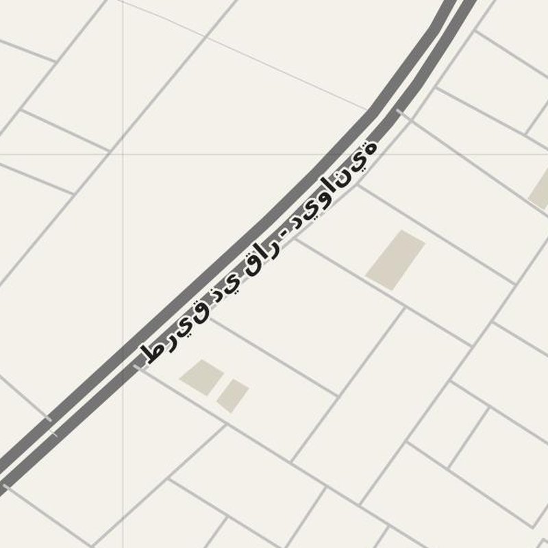 Al Diwaniyah street map with house numbers — printable address map PDF, Iraq
