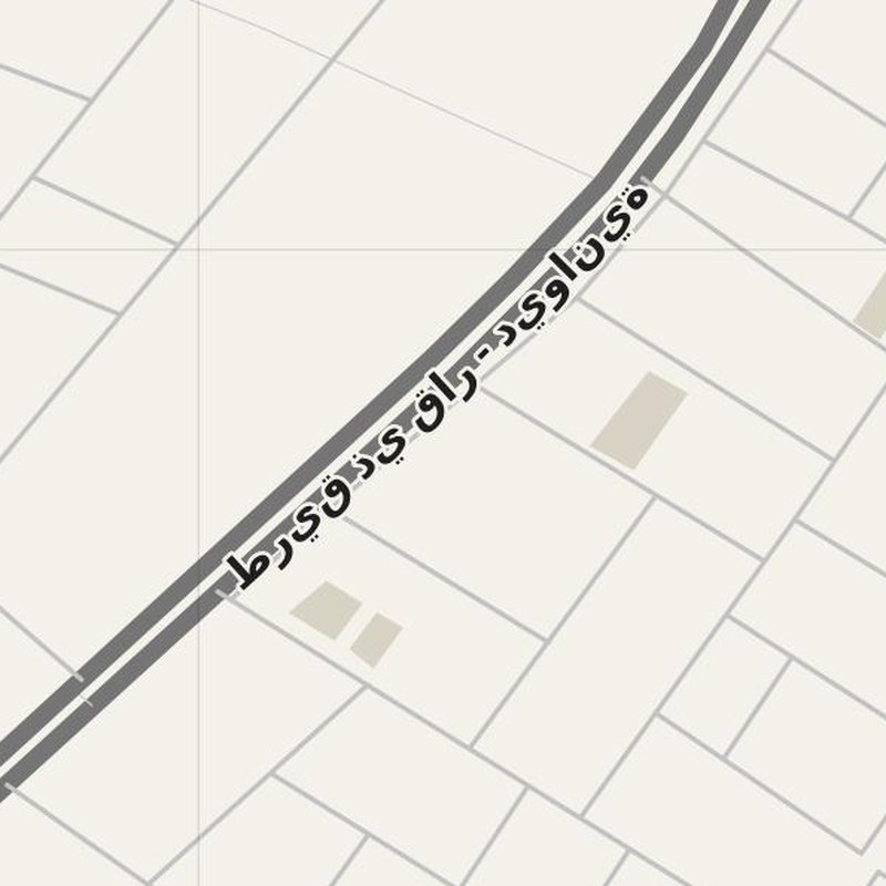 Al Diwaniyah map with house numbers, hospitals, police and fire stations — printable PDF, Iraq