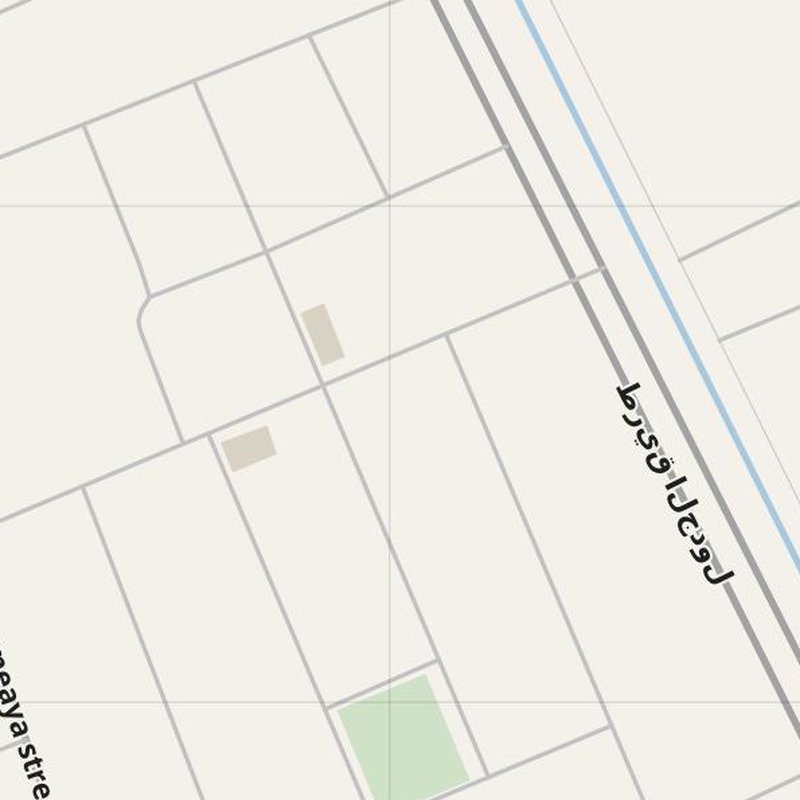 Al Hindīyah street map with house numbers — printable address map PDF, Iraq