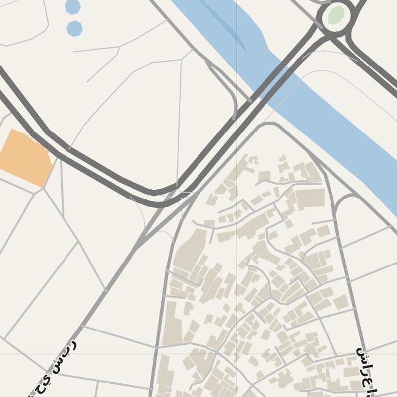 Al Maḩāwīl street map with house numbers — printable address map PDF, Iraq