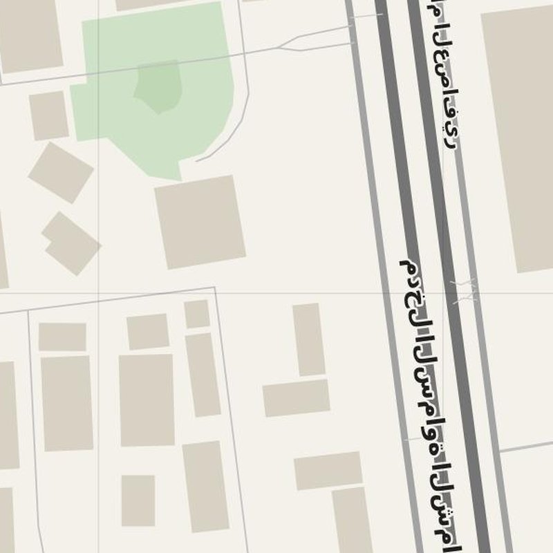 As Samawah street map with house numbers — printable address map PDF, Iraq
