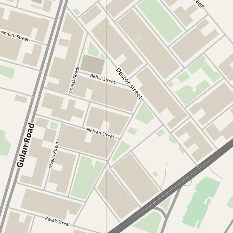 Sumayl street map with house numbers — printable address map PDF, Iraq