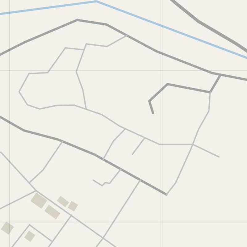 Abhar street map with house numbers — printable address map PDF, Iran