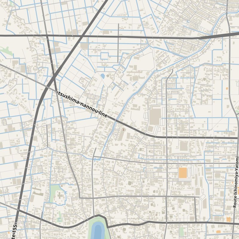 番地入り Aisai ストリートマップ — 印刷用住所地図PDF、日本