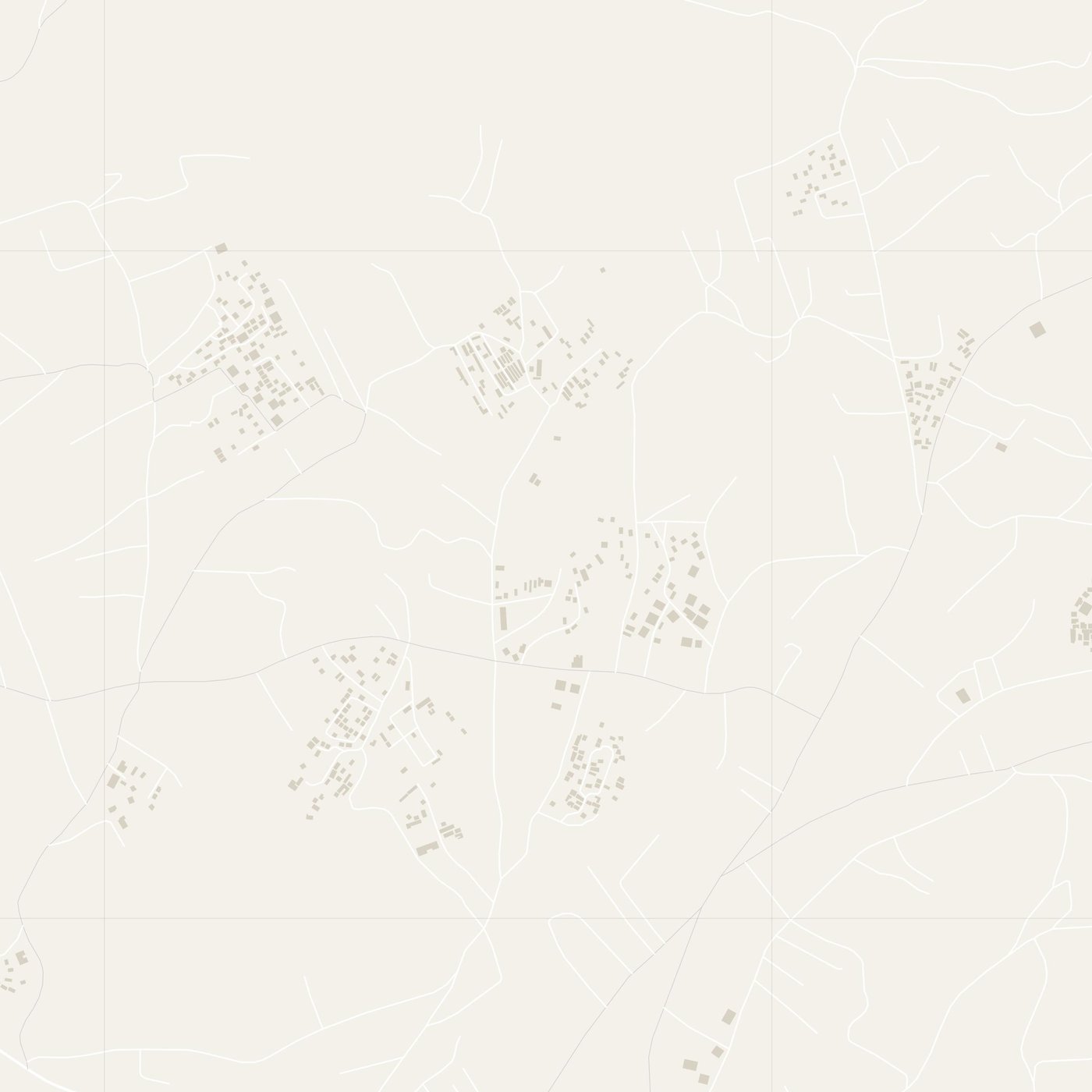 Aarsâl Map PDF — Printable Street Map Poster with House Numbers