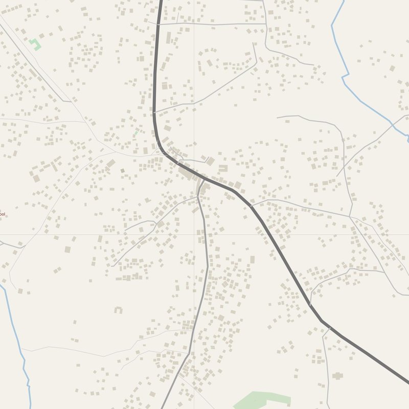 Foya Kamara street map with house numbers — printable address map PDF, Liberia