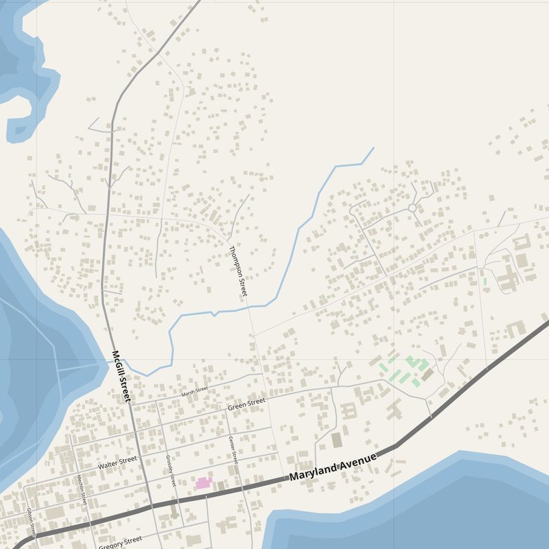 Harper street map with house numbers — printable address map PDF, Liberia