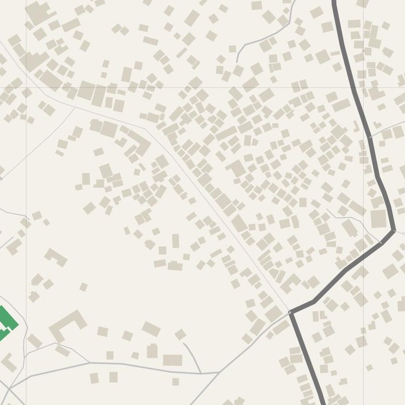 Tubmanburg map with house numbers, hospitals, police and fire stations — printable PDF, Liberia