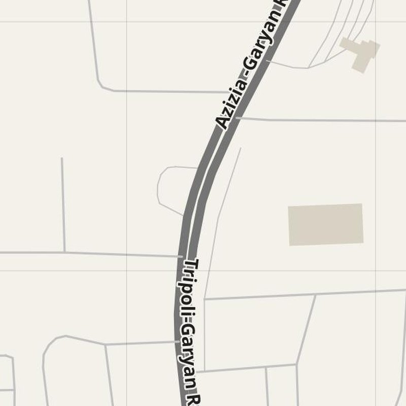 Al ‘Azīzīyah street map with house numbers — printable address map PDF, Libya