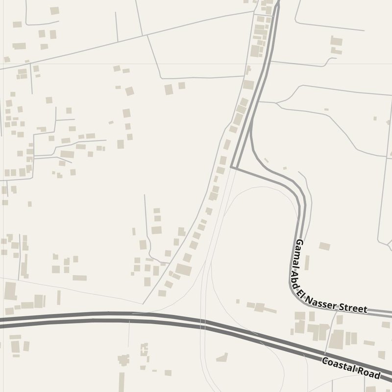 Al Ḩurshah map with house numbers, hospitals, police and fire stations — printable PDF, Libya