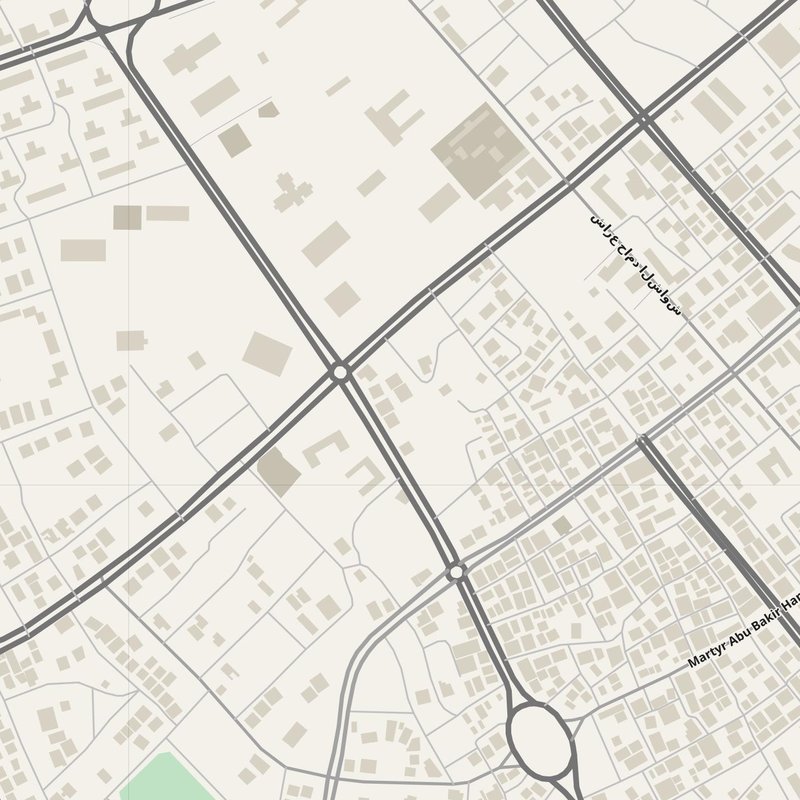 Al Jadīd street map with house numbers — printable address map PDF, Libya