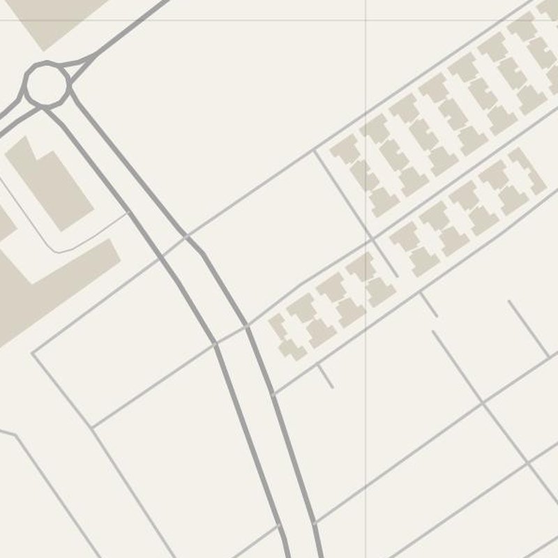 Aïn Harrouda street map with house numbers — printable address map PDF, Morocco