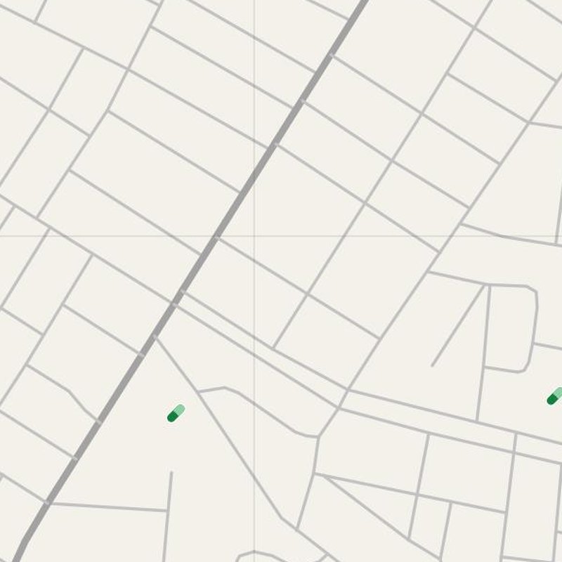 Aïn Taoujdat map with house numbers, hospitals, police and fire stations — printable PDF, Morocco