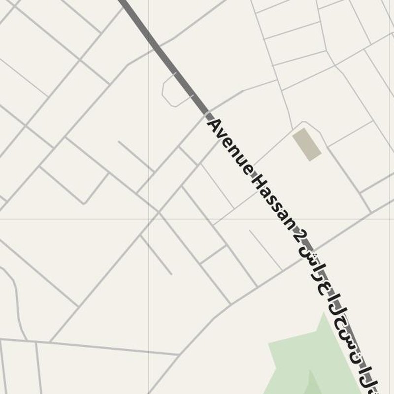 Azrou street map with house numbers — printable address map PDF, Morocco