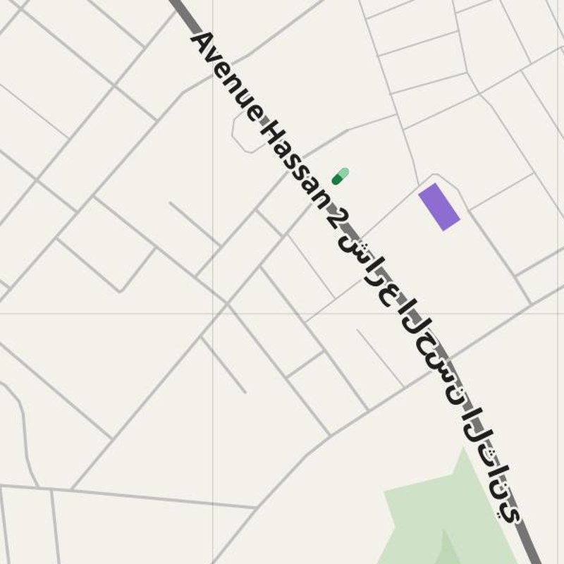 Azrou map with house numbers, hospitals, police and fire stations — printable PDF, Morocco