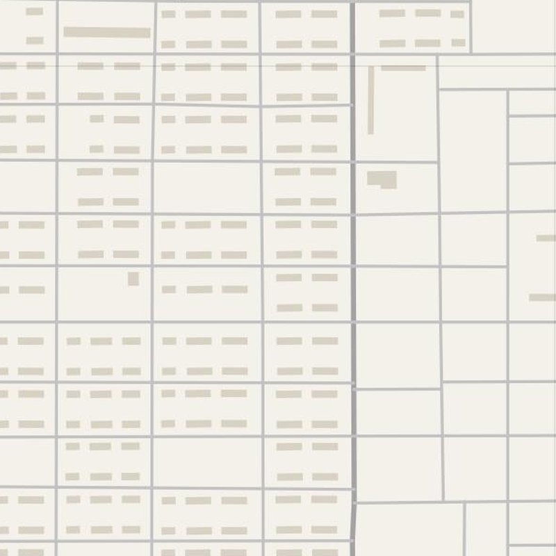 Zouérat street map with house numbers — printable address map PDF, Mauritania
