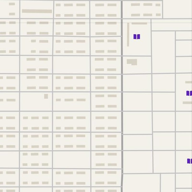 Zouérat map with house numbers, hospitals, police and fire stations — printable PDF, Mauritania