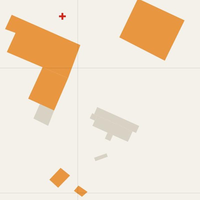 Actopan map with house numbers, hospitals, police and fire stations — printable PDF, Mexico