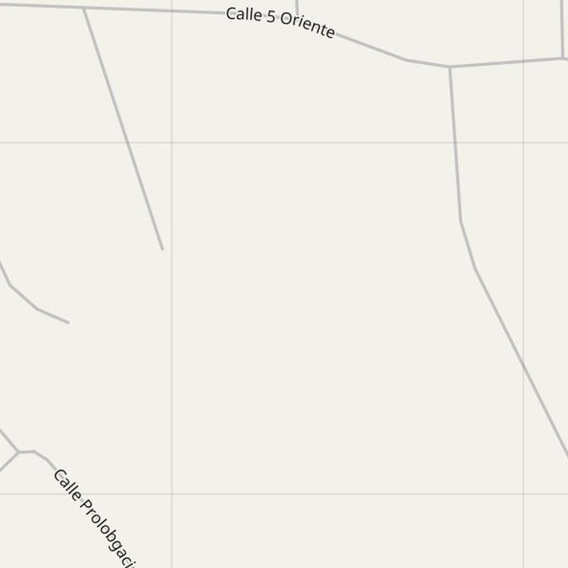 Ajalpan street map with house numbers — printable address map PDF, Mexico