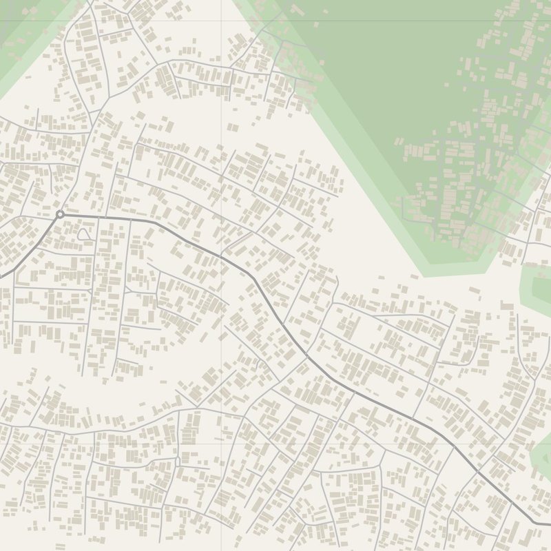 Badagry street map with house numbers — printable address map PDF, Nigeria