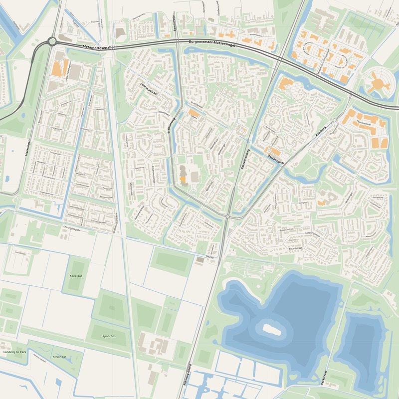 Elst Map PDF — Printable Street Map Poster with House Numbers