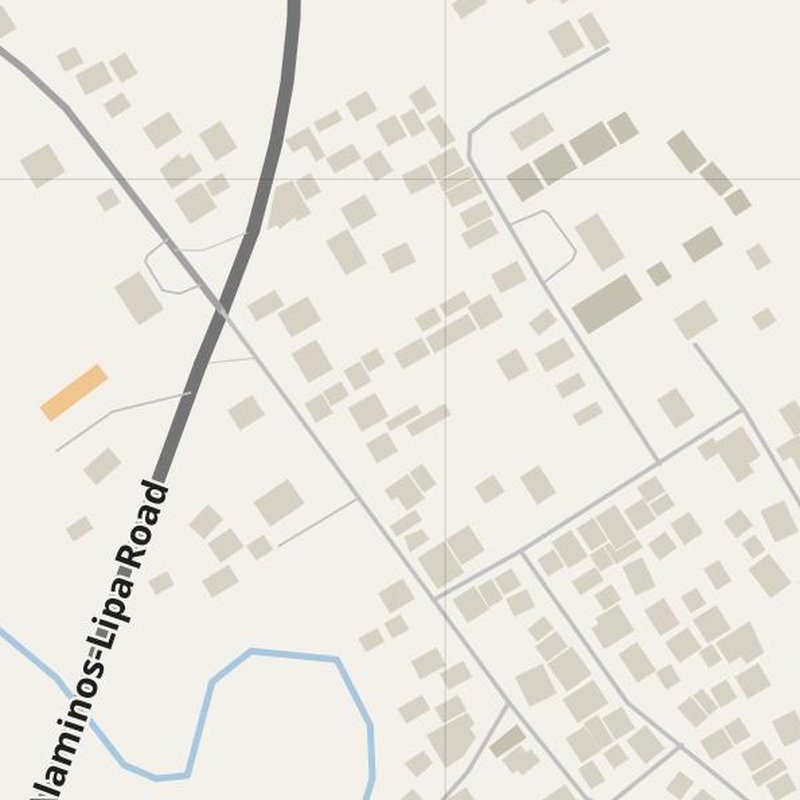Alaminos street map with house numbers — printable address map PDF, Philippines