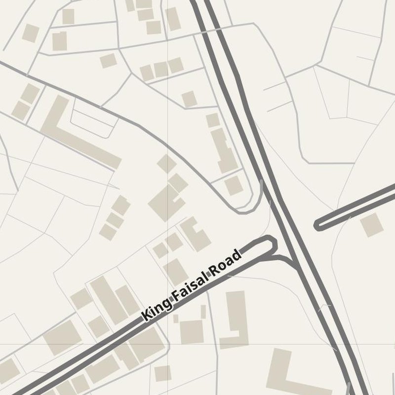 Abha street map with house numbers — printable address map PDF, Saudi Arabia