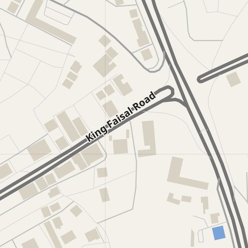 Abha map with house numbers, hospitals, police and fire stations — printable PDF, Saudi Arabia