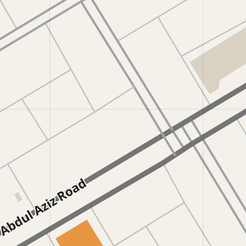 Ad Dawādimī map with house numbers, hospitals, police and fire stations — printable PDF, Saudi Arabia