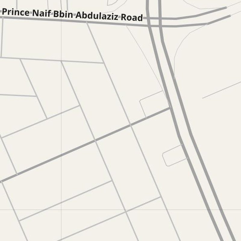 Al Hufūf street map with house numbers — printable address map PDF, Saudi Arabia