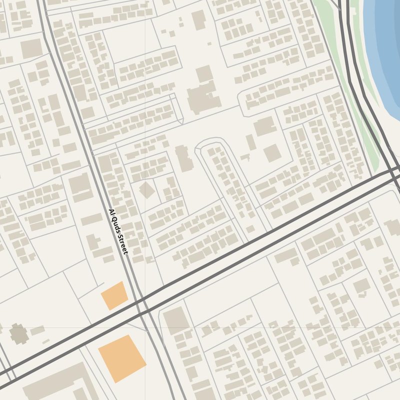 Al Qaţīf street map with house numbers — printable address map PDF, Saudi Arabia