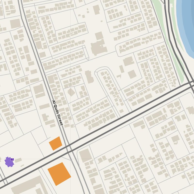 Al Qaţīf map with house numbers, hospitals, police and fire stations — printable PDF, Saudi Arabia