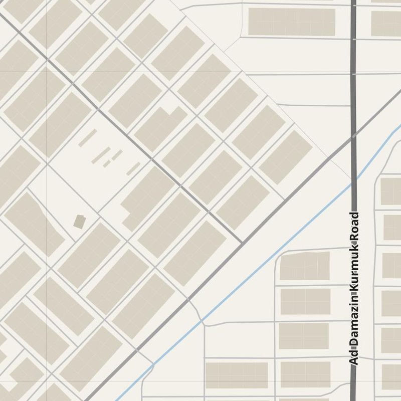 Ad-Damazin street map with house numbers — printable address map PDF, Sudan