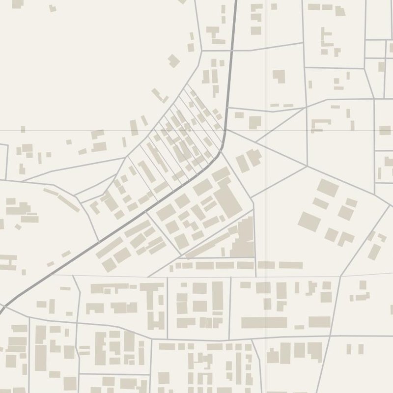 Al-Fāw street map with house numbers — printable address map PDF, Sudan