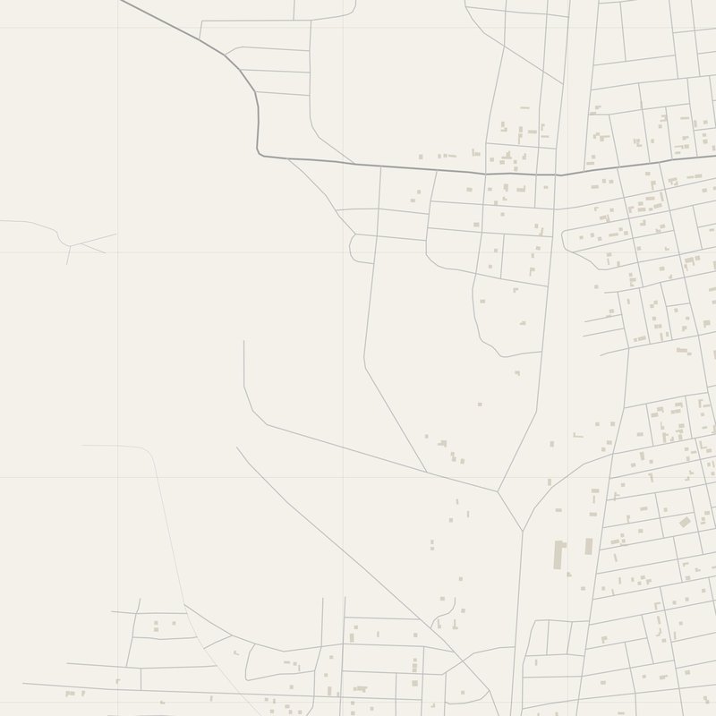Al Mijlad Map PDF — Printable Street Map Poster with House Numbers