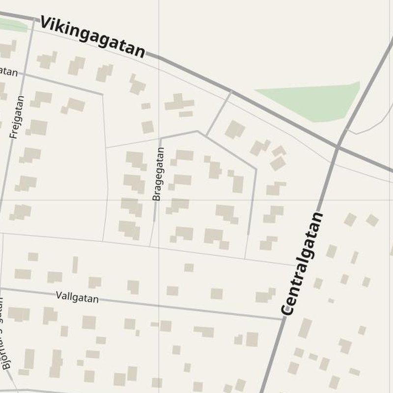 Karlskoga map with house numbers, hospitals, police and fire stations — printable PDF, Sweden
