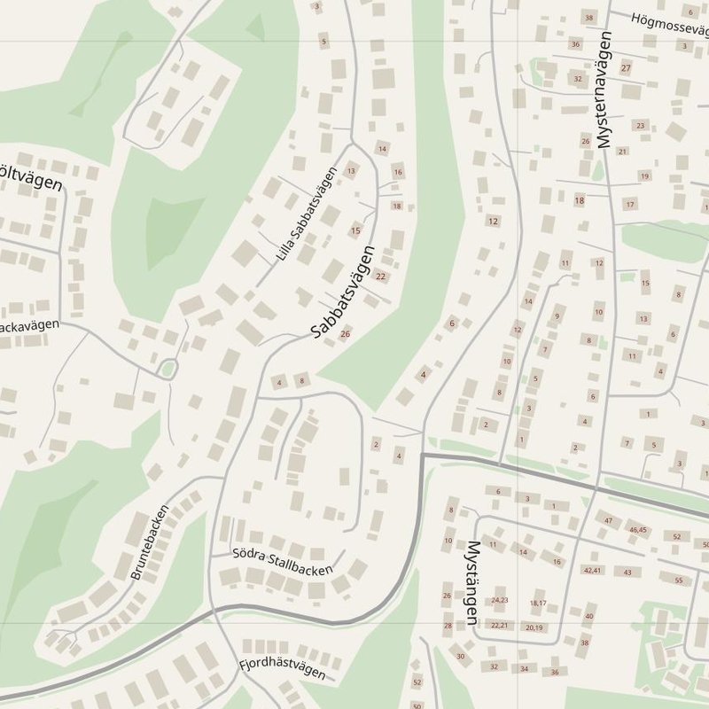 Kungälv map with house numbers, hospitals, police and fire stations — printable PDF, Sweden