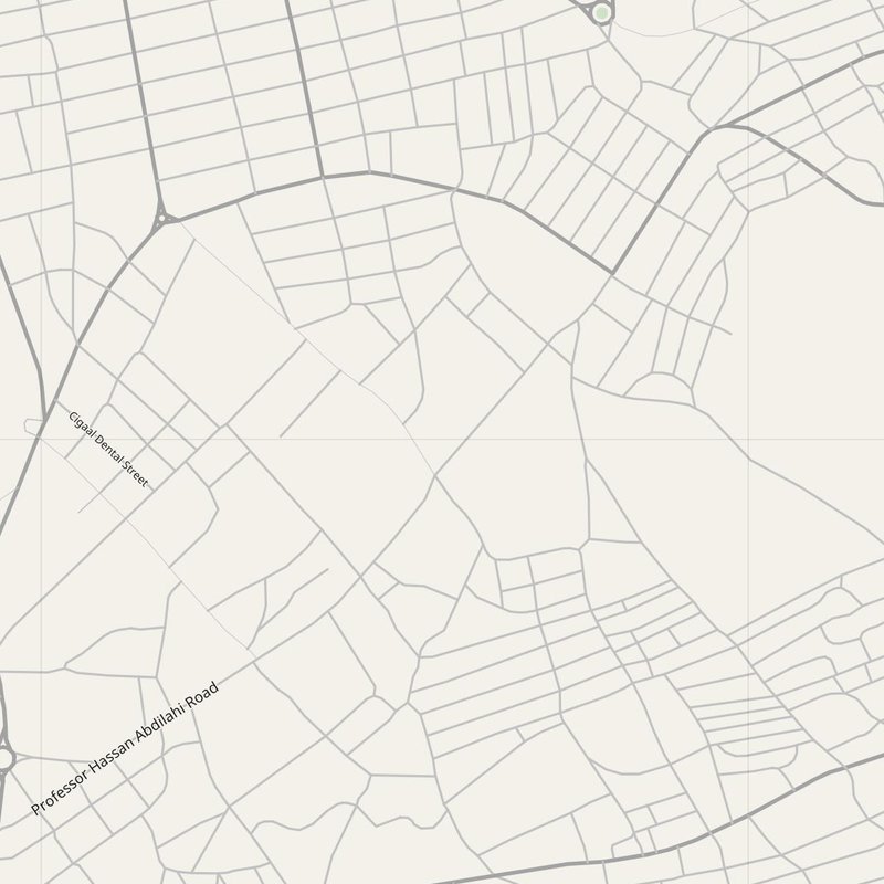Berbera map with house numbers, hospitals, police and fire stations — printable PDF, Somalia