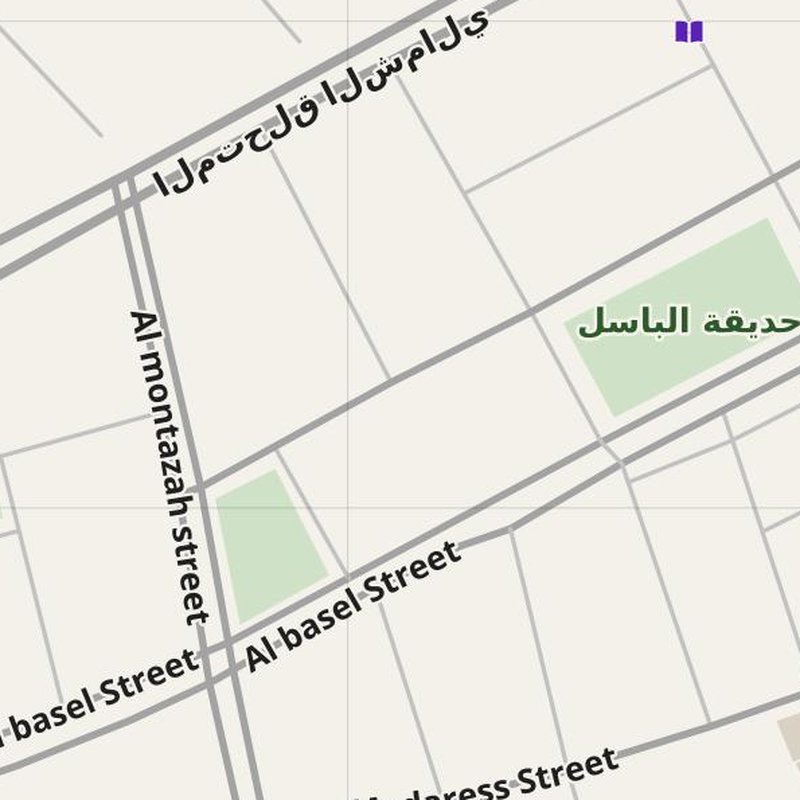 Al Kiswah map with house numbers, hospitals, police and fire stations — printable PDF, Syria