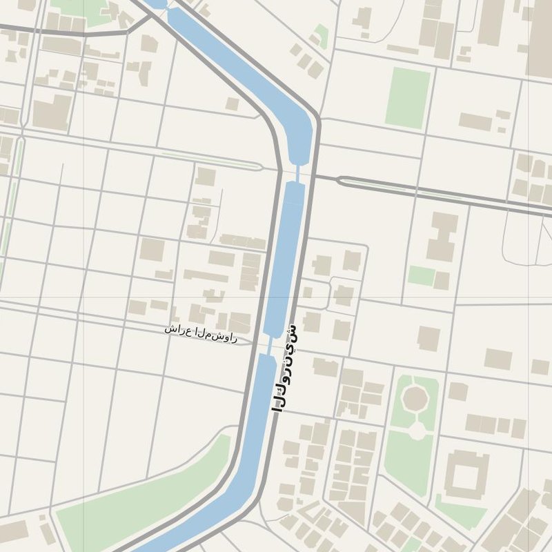Al Mālikīyah street map with house numbers — printable address map PDF, Syria