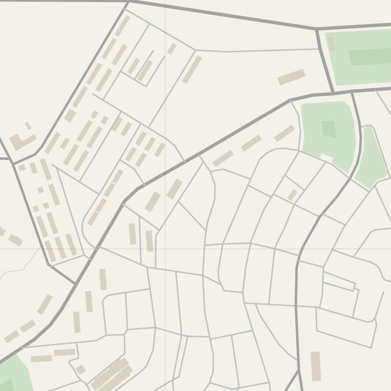Al-Tabqa street map with house numbers — printable address map PDF, Syria