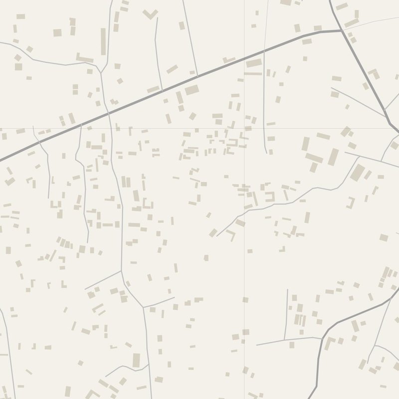 Badou street map with house numbers — printable address map PDF, Togo
