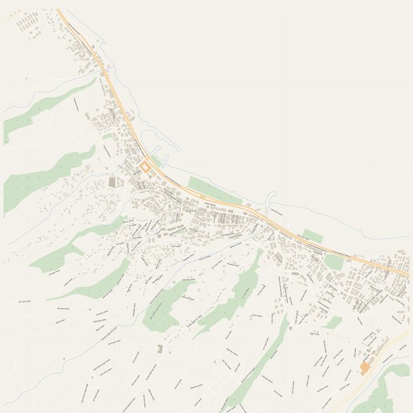 Free city map of Akçaabat, Turkey