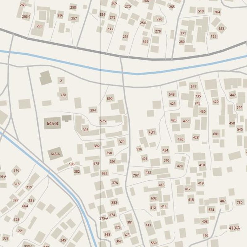 Akyurt street map with house numbers — printable address map PDF, Türkiye