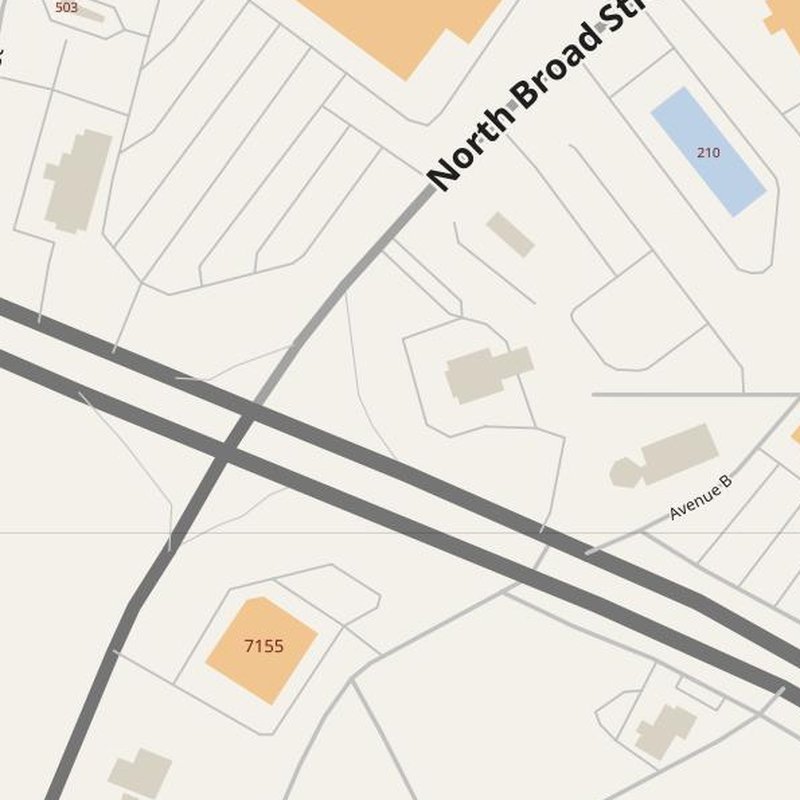 Albertville street map with house numbers — printable address map PDF, United States